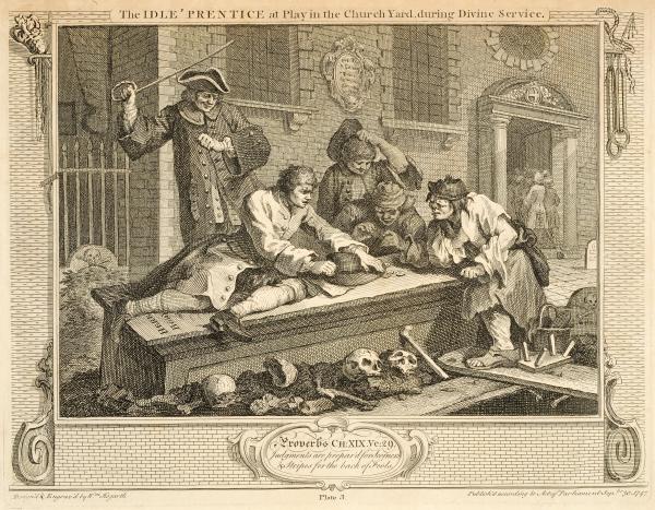 Industry and Idleness by William Hogarth